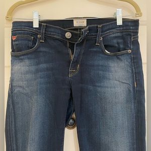 Hudson Jeans Krista Supr Skinny Size 28 Dark Wash